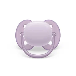 Philips - Chupetes ultra suaves 0-6 meses color morado/rosa (2 unidades)*AVENT Discount