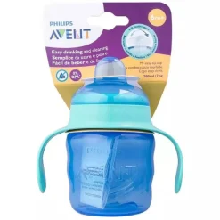 - Vaso azul 200 ml boquilla blanda +6 meses Preparación Comida Y Accesorios·Tazas Y Vasos