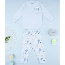 Best Pijama azul de animalitos para niño Descanso Y Ropa Interior·Bebé 3-36 Meses