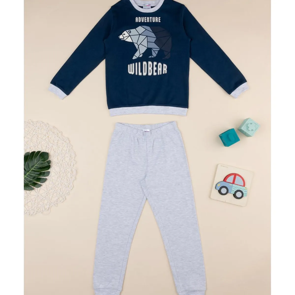 Best Pijama de dos piezas para niño oso polar Descanso Y Ropa Interior·Infantil 2-10 Años