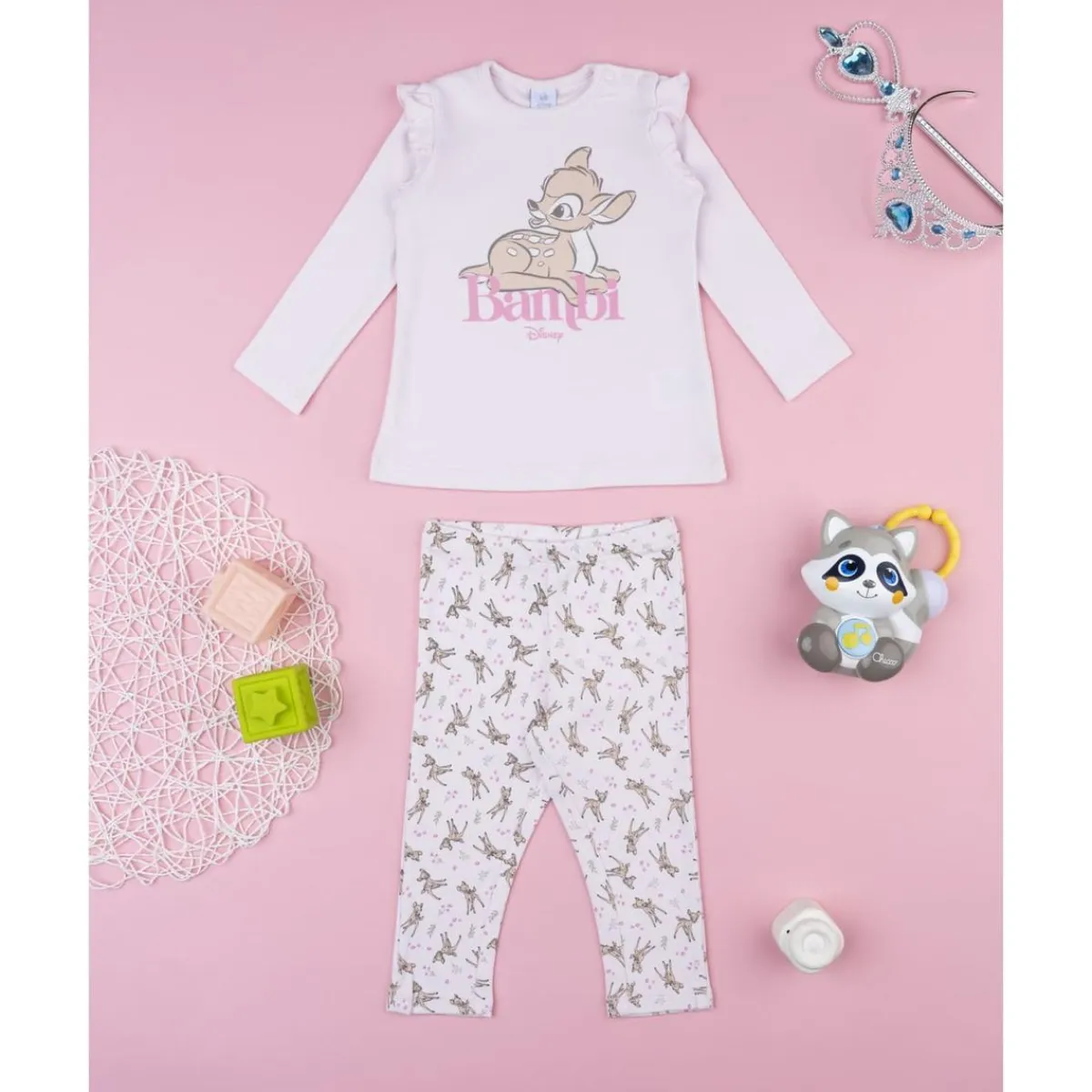 Pijama de niña dos piezas Bambi*Prenatal Hot