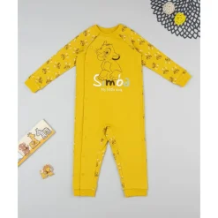 Clearance Pijama entero amarillo Rey León niño Descanso Y Ropa Interior·Bebé 3-36 Meses