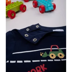 Outlet Pijama niño azul/rojo coche Descanso Y Ropa Interior·Bebé 3-36 Meses