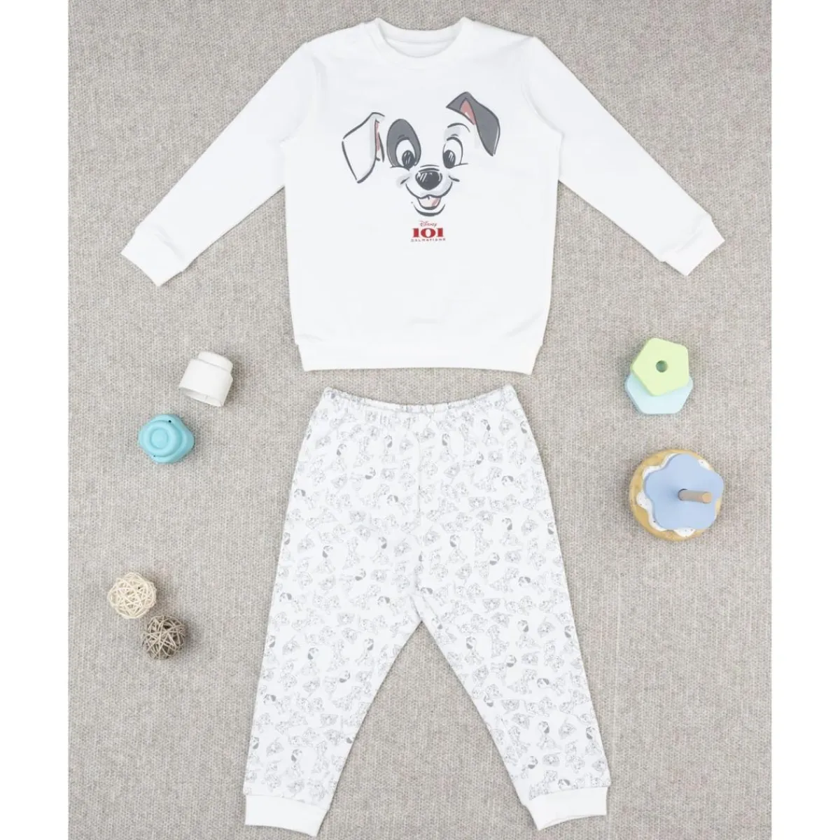 Clearance Pijama niño felpado 101 Dálmatas Descanso Y Ropa Interior·Bebé 3-36 Meses