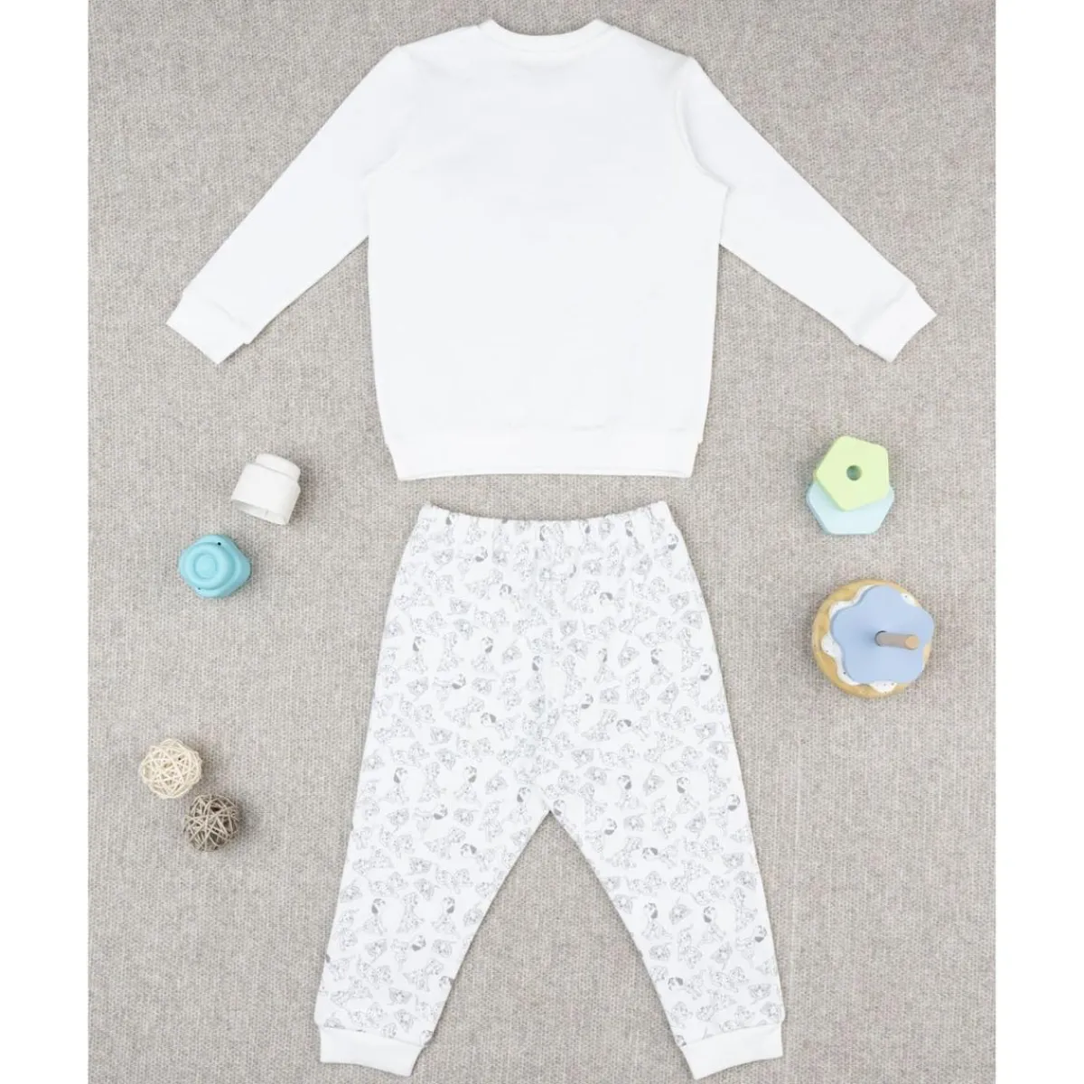 Clearance Pijama niño felpado 101 Dálmatas Descanso Y Ropa Interior·Bebé 3-36 Meses
