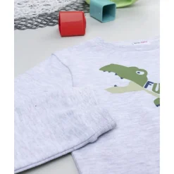 Clearance Pijama niño gris dinosaurio Descanso Y Ropa Interior·Infantil 2-10 Años