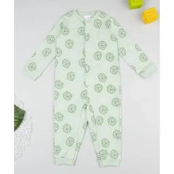 Discount Pijama niño verde con leones Descanso Y Ropa Interior·Bebé 3-36 Meses