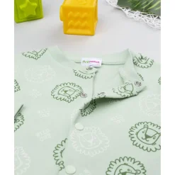 Discount Pijama niño verde con leones Descanso Y Ropa Interior·Bebé 3-36 Meses