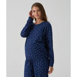 Best Pijama premamá azul con estampado Premamá·Íntimo Y Noche|Íntimo Y Noche·Pijamas Y Camisones