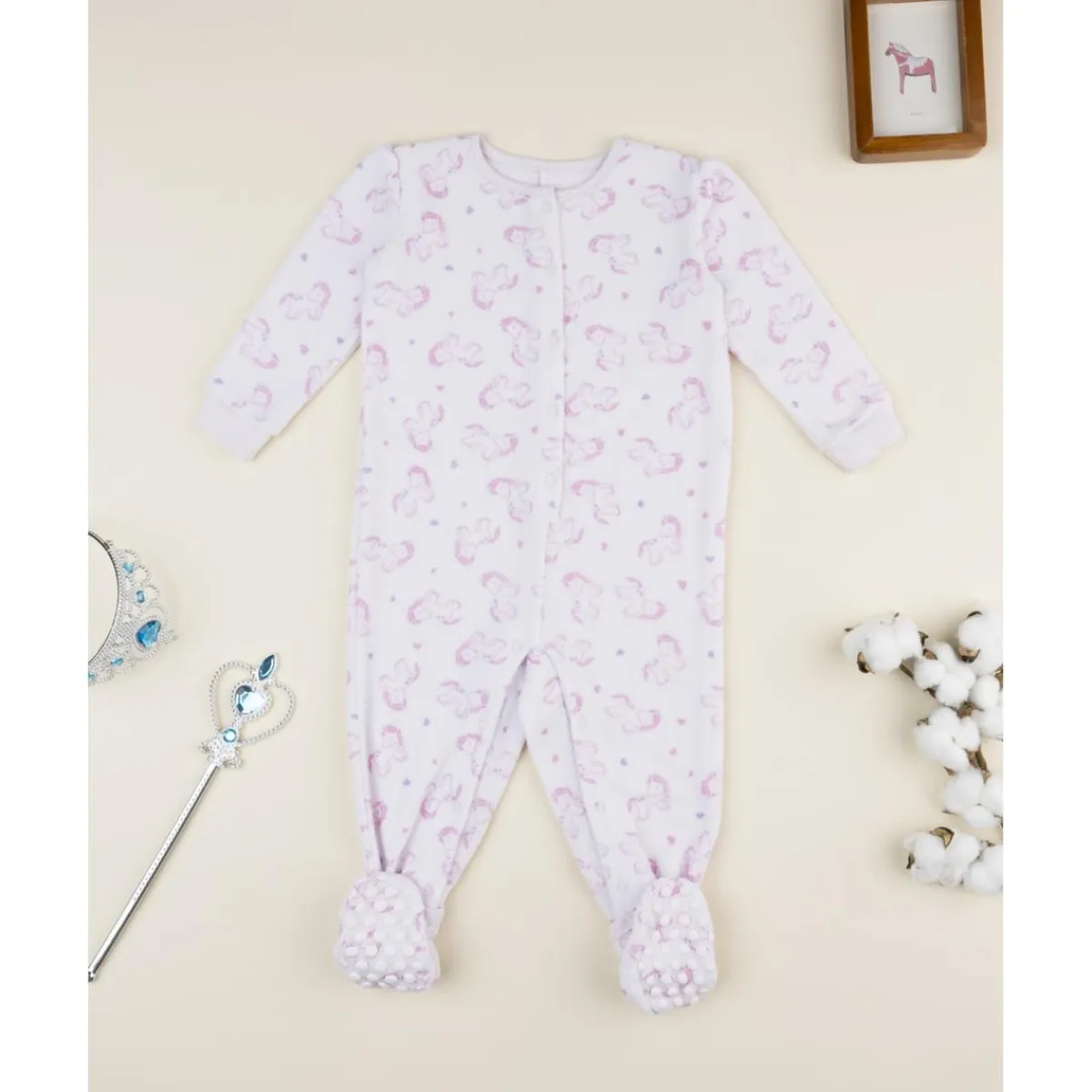 Pijama rosa de unicornios para bebé niña*Prenatal Online