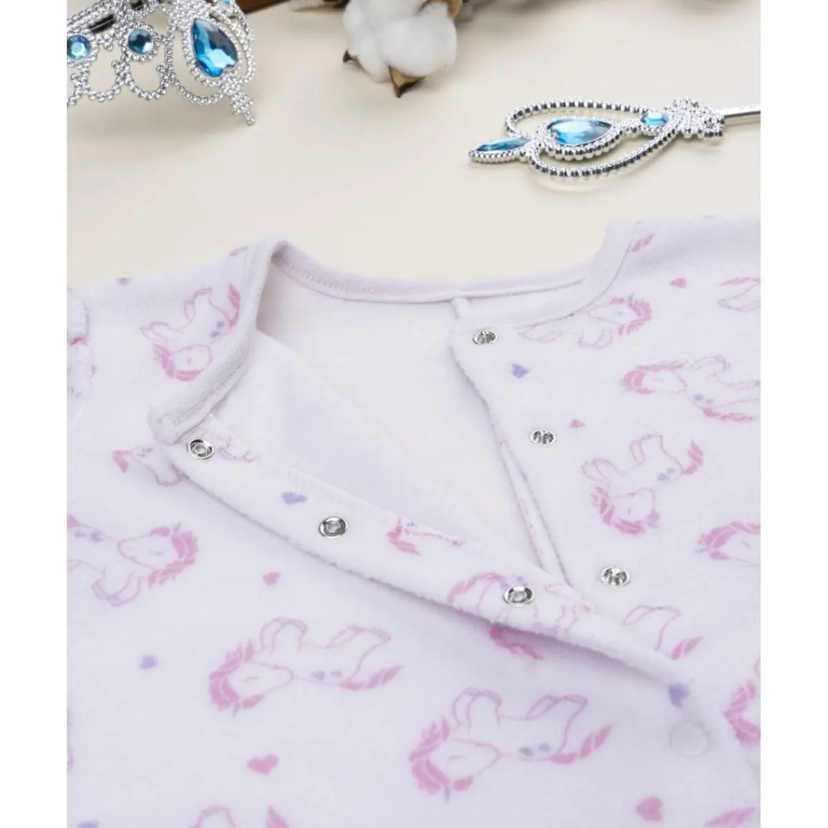 Pijama rosa de unicornios para bebé niña*Prenatal Online