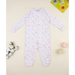New Pijama rosa entero de niña con zorros Descanso Y Ropa Interior·Bebé 3-36 Meses