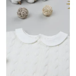Discount Pijama tricot blanco para recién nacida Ropa Y Accesorios·Peleles|Recién Nacido·Ropa Y Accesorios