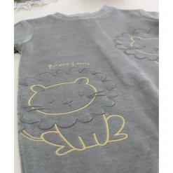 Clearance Pijama verde oscuro de terciopelo con leoncitos Ropa Y Accesorios·Peleles|Recién Nacido·Ropa Y Accesorios