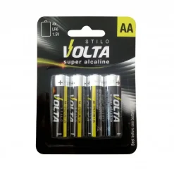 Pilas Alcalinas AA V1,5 4 unid Electrónicos