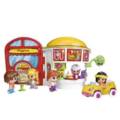 Pinypon - Burguer con Coche*FAMOSA Discount