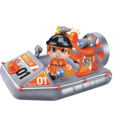 Outlet Pinypon - Lancha de Policía Coleccionables Y Mini Mundos