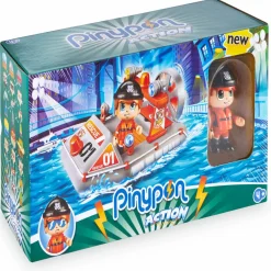 Outlet Pinypon - Lancha de Policía Coleccionables Y Mini Mundos