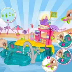 Outlet - Playset de playa con accesorios y mini muñeca ㅤ Coleccionables Y Mini Mundos