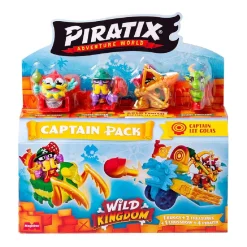 Clearance Piratix Wild Kingdom - Captain Pack (Varios Modelos) Figuras De Acción
