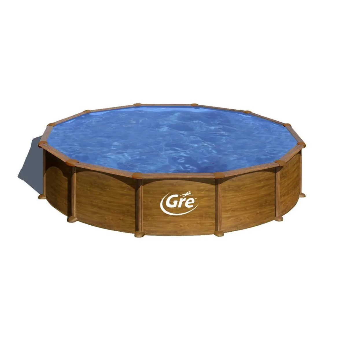 Piscina redonda Mauritius 550 x 132 cm*GRE Hot