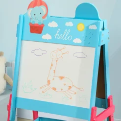 Sale Pizarra 2 en 1 con cajas de tela Azul Arte Y Manualidades