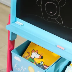 Sale Pizarra 2 en 1 con cajas de tela Azul Arte Y Manualidades