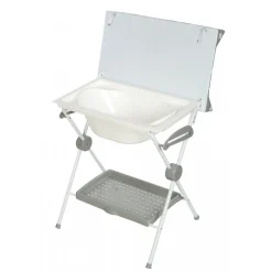 Clearance - Bañera Plegable Lea Safari Gris Baño Y Accesorios·Bañeras Cambiador