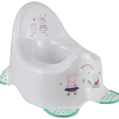 - Peppa Pig - Orinal antideslizante Peppa Pig, 38 x 27 x 23.5 cm, gris claro ㅤ Baño Y Accesorios·Orinales Y Reductores