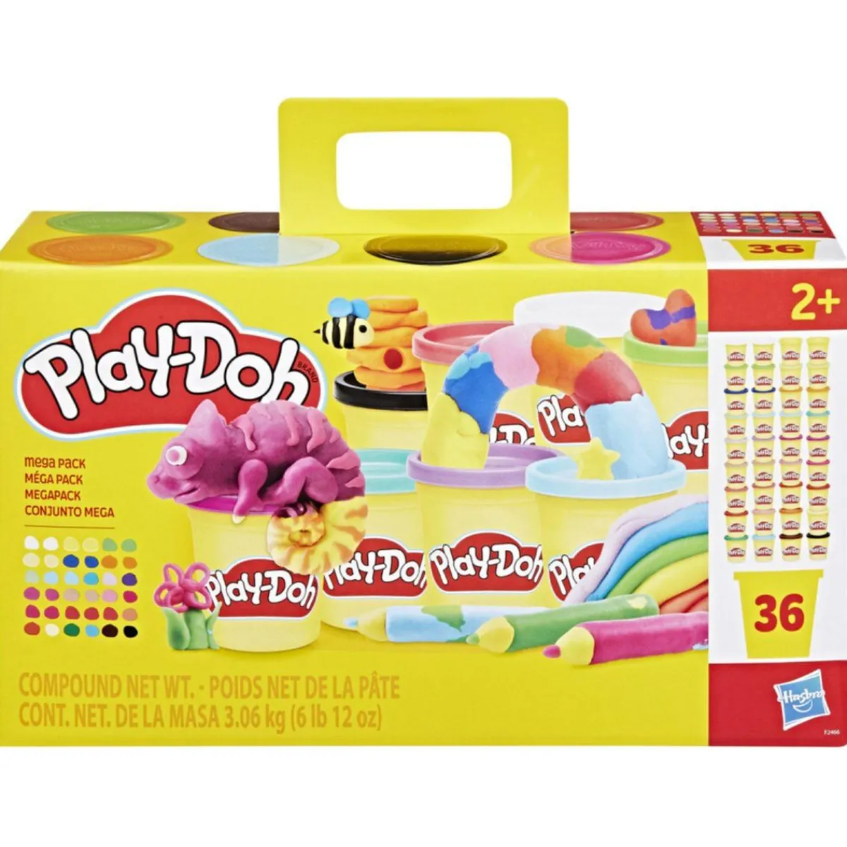 - Mega pack 36 botes*PLAY-DOH New