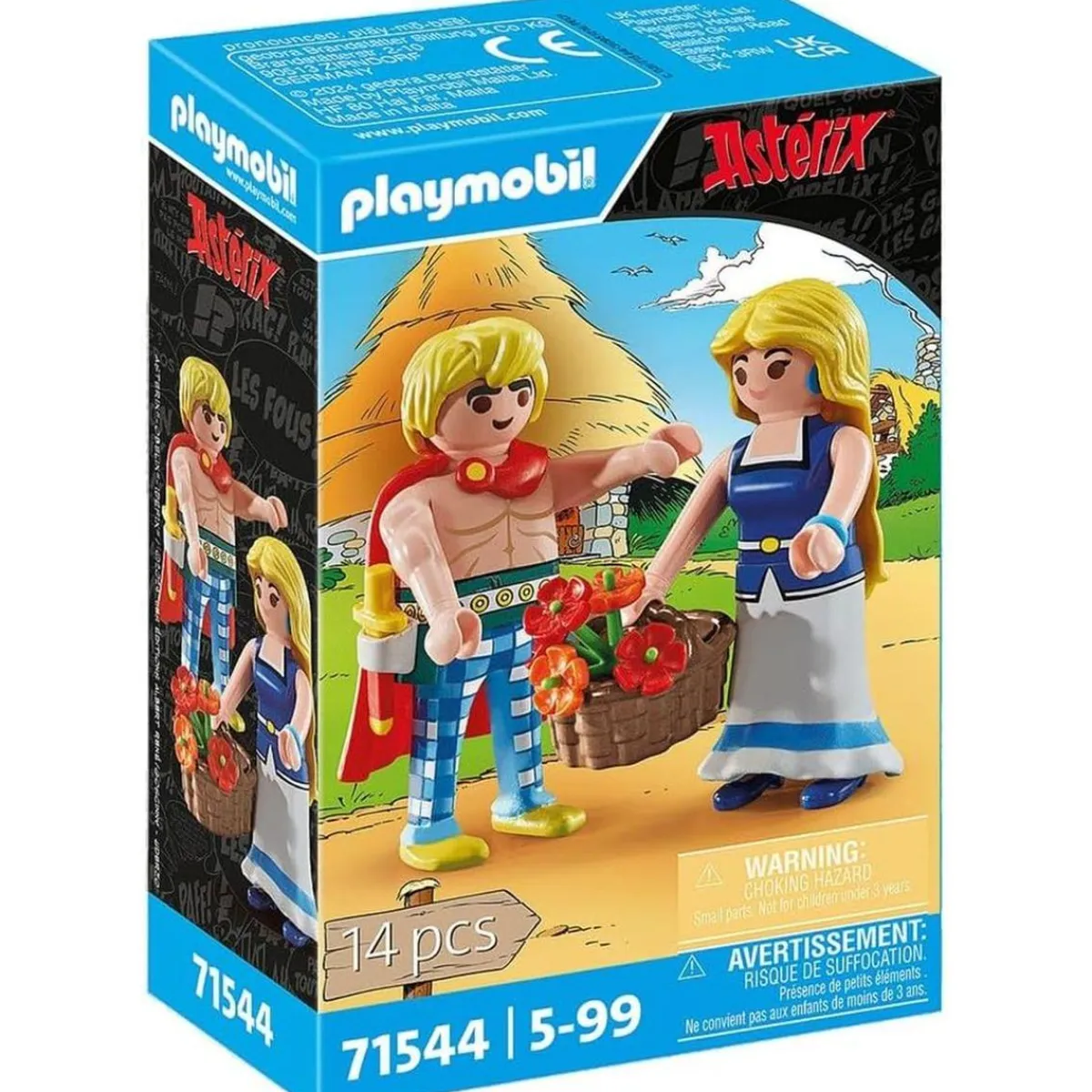 - Astérix Tragicómix y Falbalá Juego ㅤ*PLAYMOBIL Hot