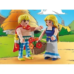 - Astérix Tragicómix y Falbalá Juego ㅤ*PLAYMOBIL Hot