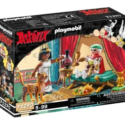 - Construcción Astérix César y Cleopatra 71270 ㅤ*PLAYMOBIL Hot