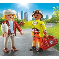 - Set de Socorrista y Paciente ㅤ*PLAYMOBIL Discount