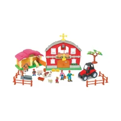 Playset granja con accesorios*ANIMAL WORLD Outlet
