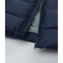 Plumífero azul con capucha para niño*Prenatal Sale