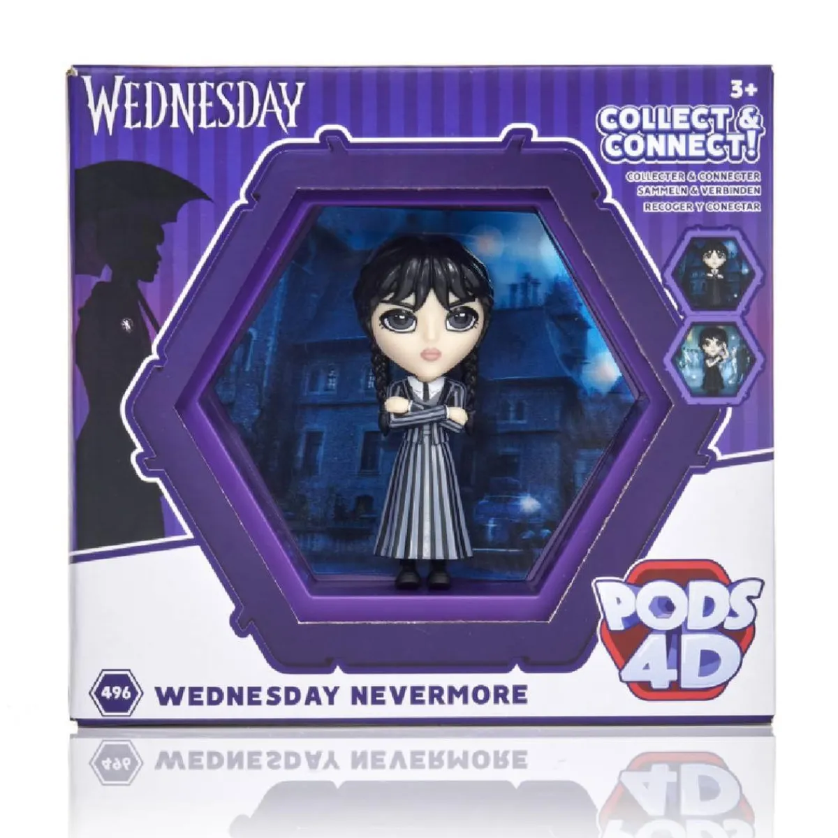 Pods 4D - Miércoles con Uniforme Nevermore*BANDAI