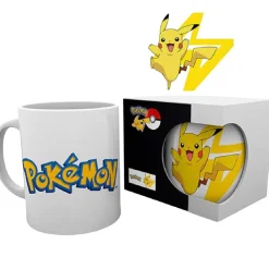 Pokemon - Taza Pikachu & Logo*ABYSSE CORP Hot
