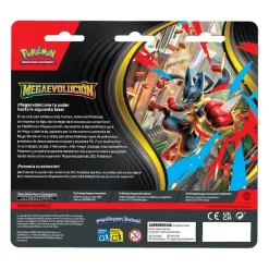 Pokémon - Blister 3 sobres de refuerzo Mega Evolución en español (Varios modelos)*BANDAI Hot