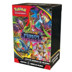 Pokémon - Megaevolución Fuegos Fantasmales - Pack 6 sobres de cartas en español*BANDAI Hot