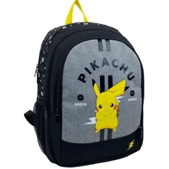 Best Pokémon - Mochila 2 compartimentos Pikachu Material Escolar