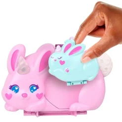 Clearance Polly Pocket - Cofre Bolso Conejito Coleccionables Y Mini Mundos