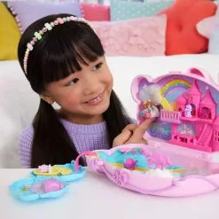 Clearance Polly Pocket - Cofre Bolso Conejito Coleccionables Y Mini Mundos