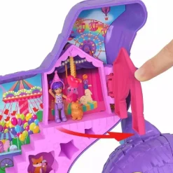 Hot Polly Pocket - Cofre Gatito Piñata Coleccionables Y Mini Mundos