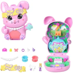 New Polly Pocket - Estuche animal Pocket World (Varios modelos) Coleccionables Y Mini Mundos