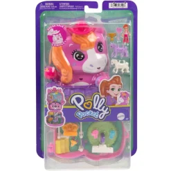 New Polly Pocket - Estuche animal Pocket World (Varios modelos) Coleccionables Y Mini Mundos