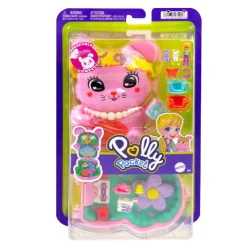 New Polly Pocket - Estuche animal Pocket World (Varios modelos) Coleccionables Y Mini Mundos