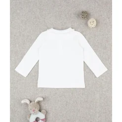 Sale Polo blanco de niña de manga larga Niña·Bebé Niña 3-36 Meses|Bebé Niña 3-36 Meses·Camisas Y Camisetas