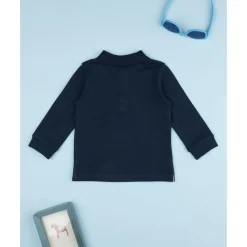 Discount Polo de niño azul marino de manga larga Niño·Bebé Niño 3-36 Meses|Bebé Niño 3-36 Meses·Camisas Y Camisetas