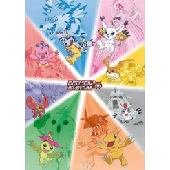 New Póster Digimon Adventure grupo 91.5 x 61 cm Friki Zone|Merchandising